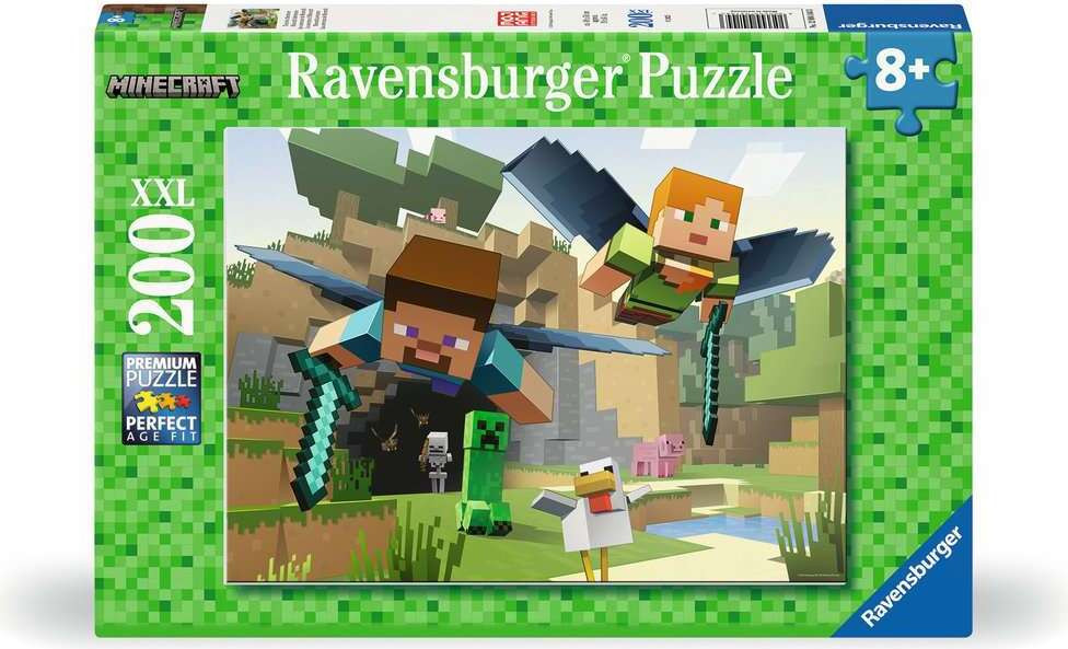 Minecraft Adventures Puzzle (200 XXL pc) 1