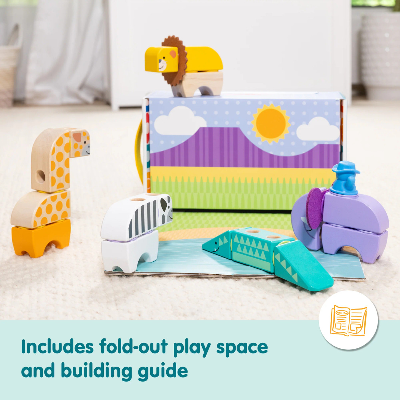 Blockables Safari Play Set