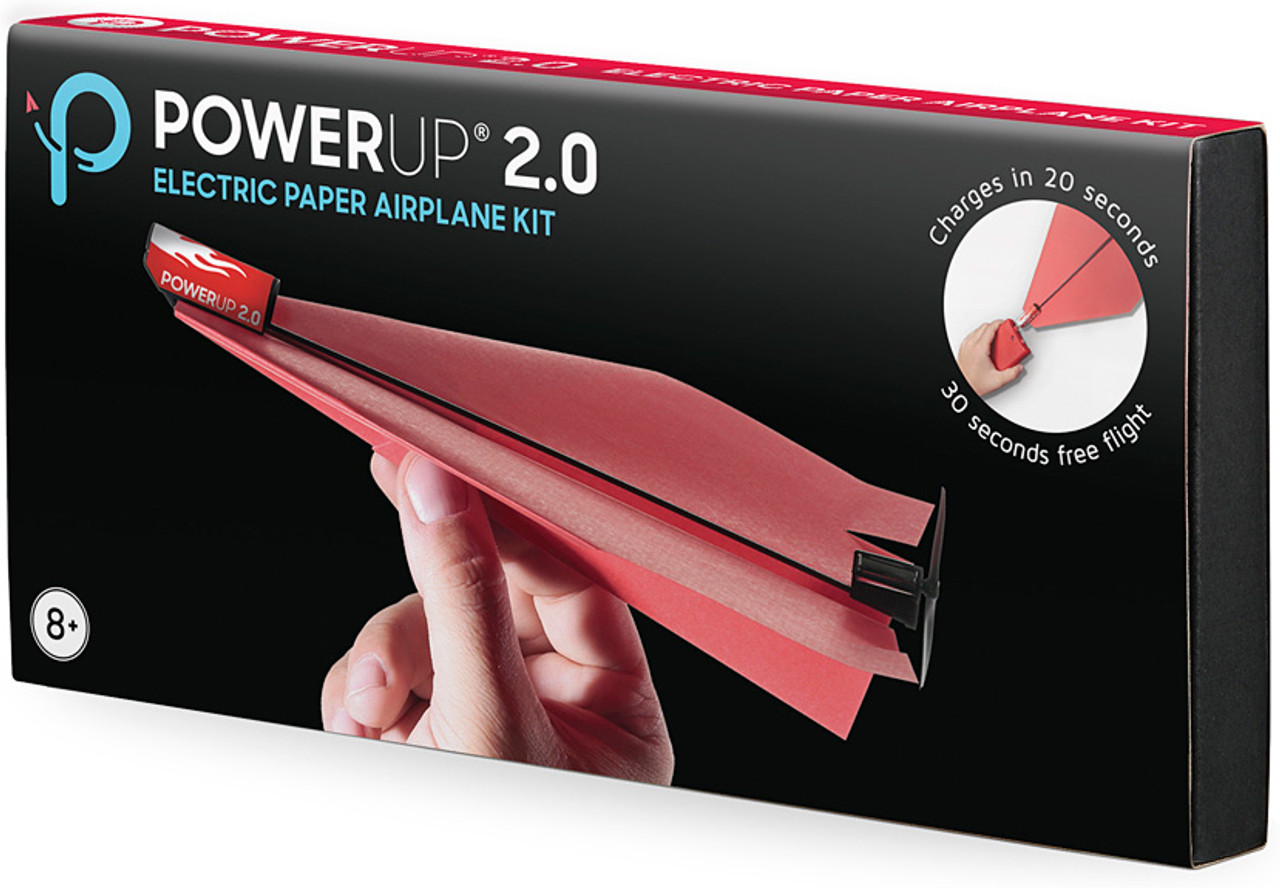 POWERUP 2.0 Electric Paper Airplane Kit 1 POWERUP 2.0 Electric Paper Airplane Kit 1
