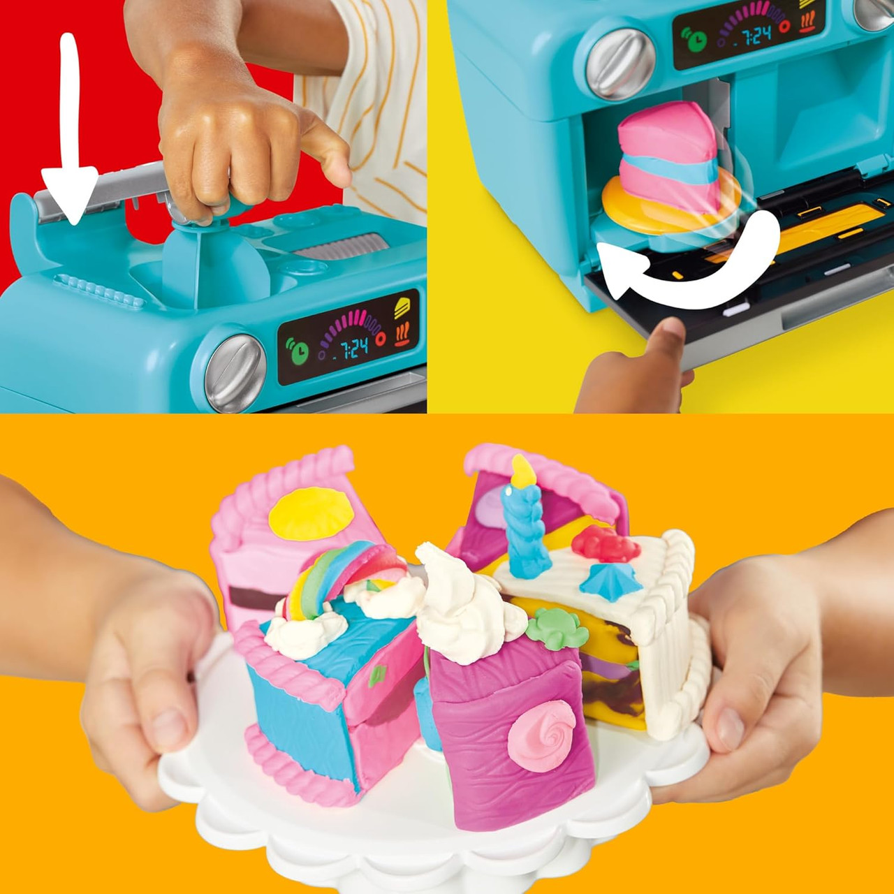 Super Slice Cake Play Doh