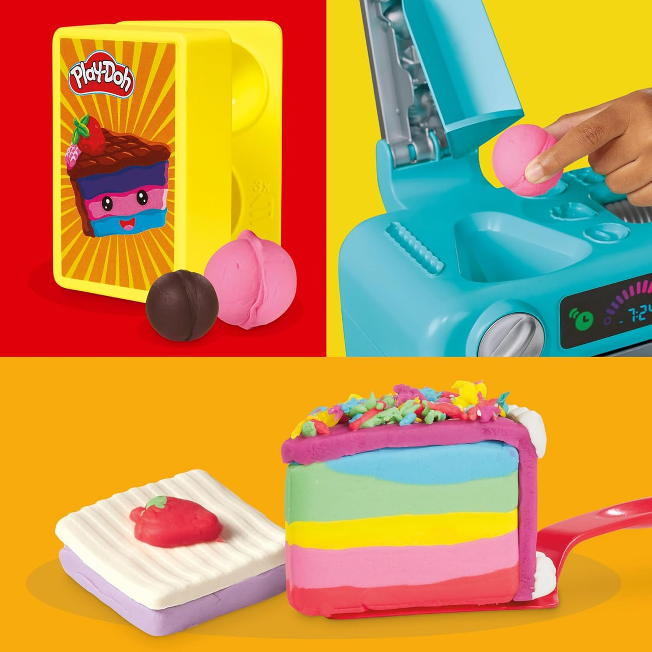 Super Slice Cake Play Doh