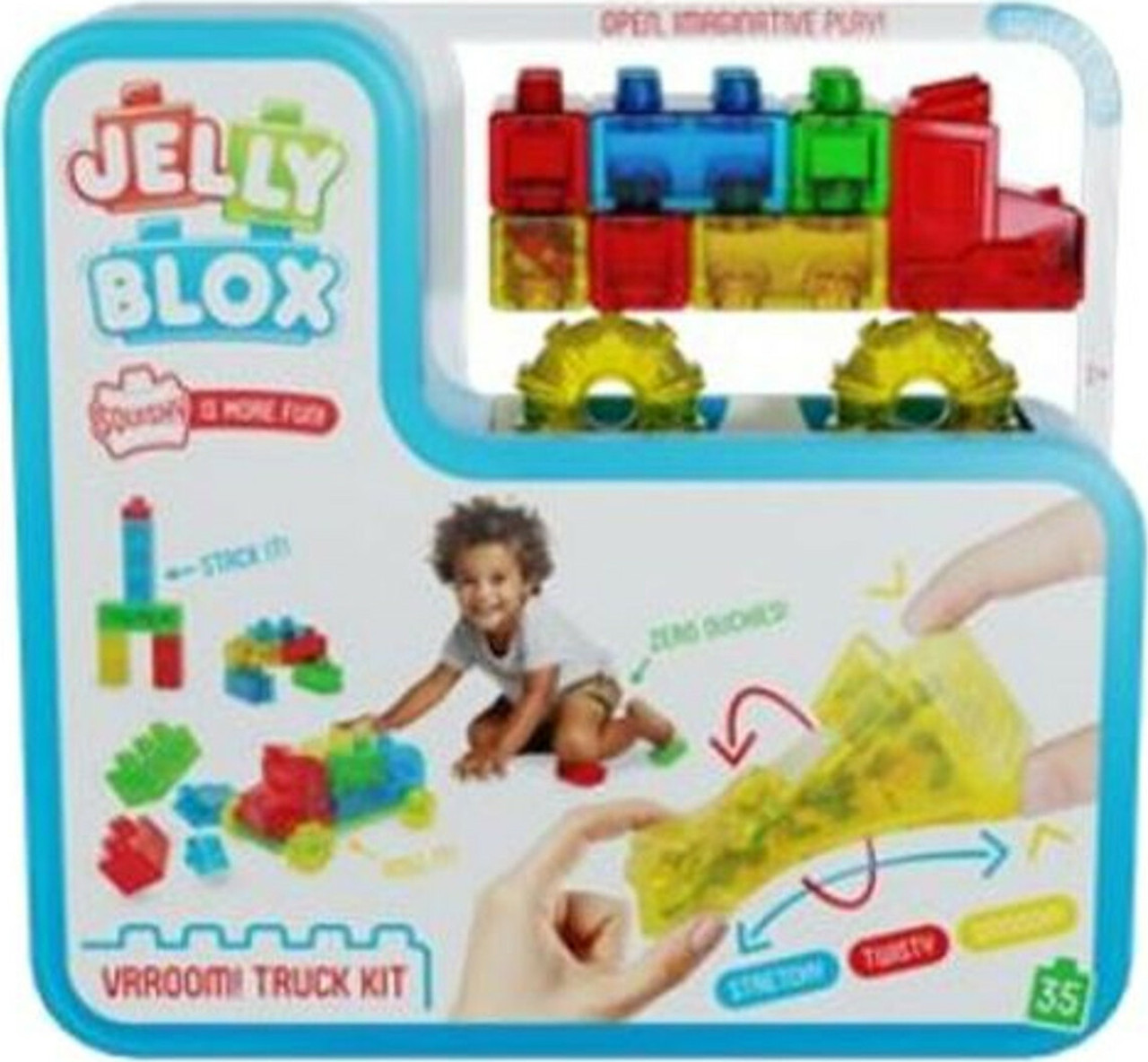 Jelly Blox Vrrrooom Truck Set 1