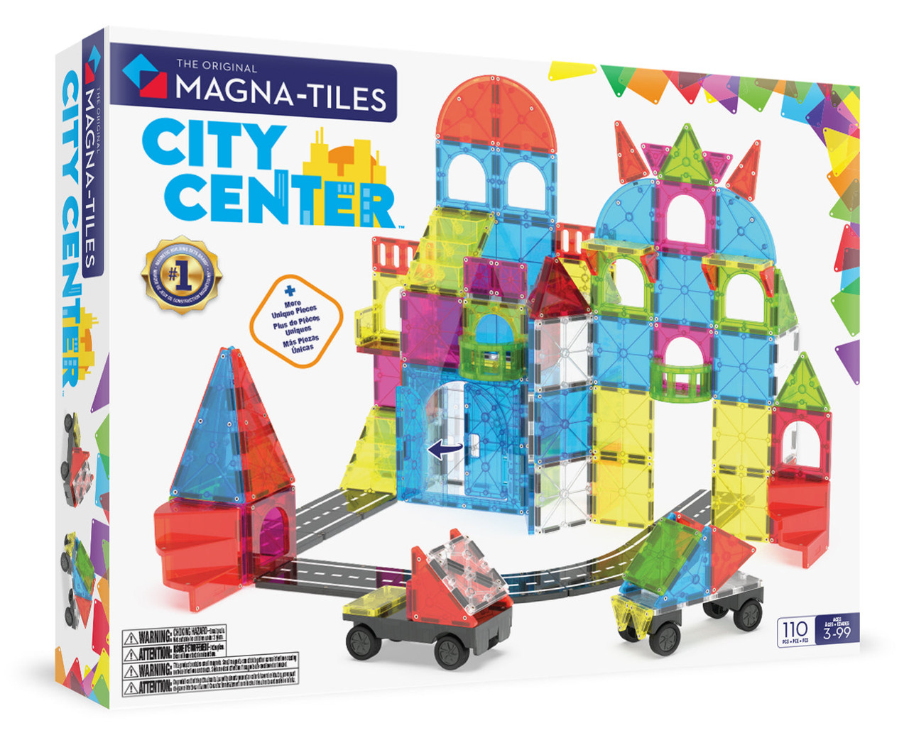 Magna-Tiles City Center 110 Piece Set 1 Magna-Tiles City Center 110 Piece Set 1