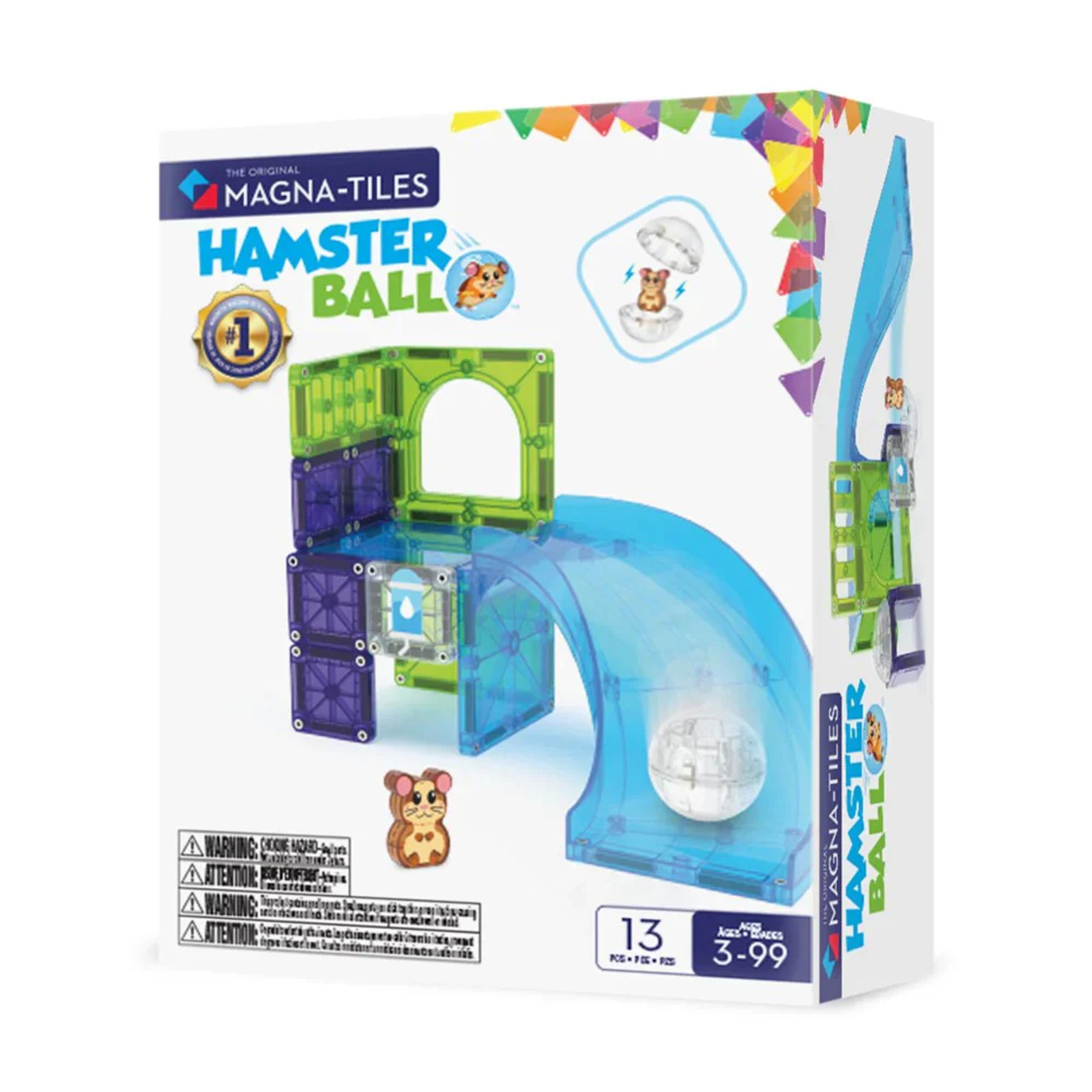 Magna Tiles Hamster Ball 13 Piece Set