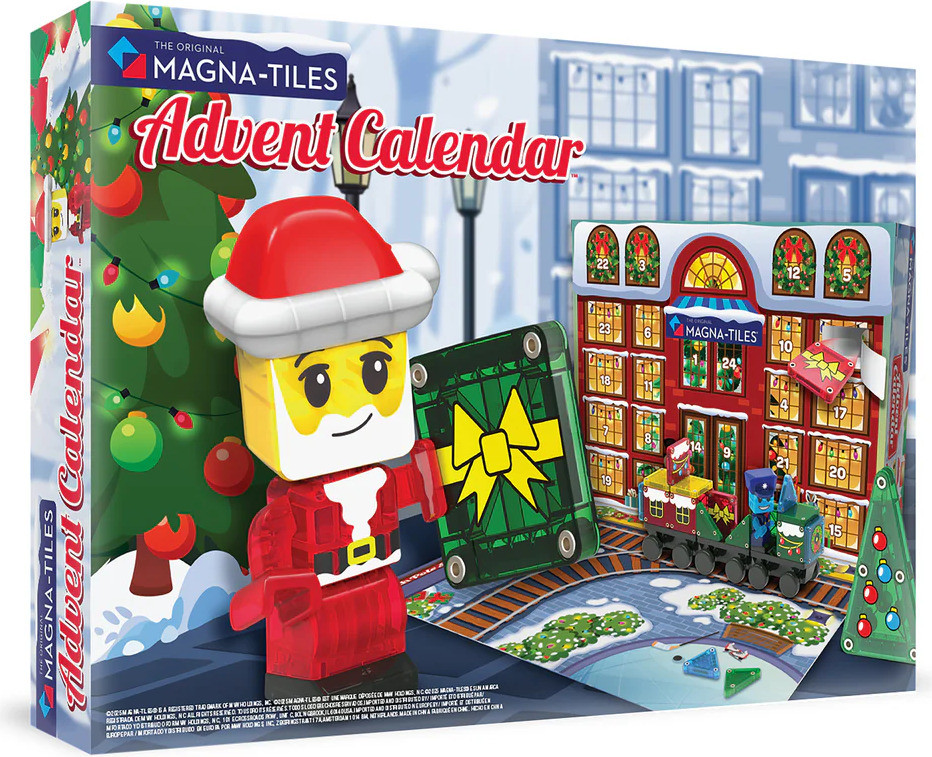 Magna-Tiles microMAGS Advent Calendar 34 Piece Set 1