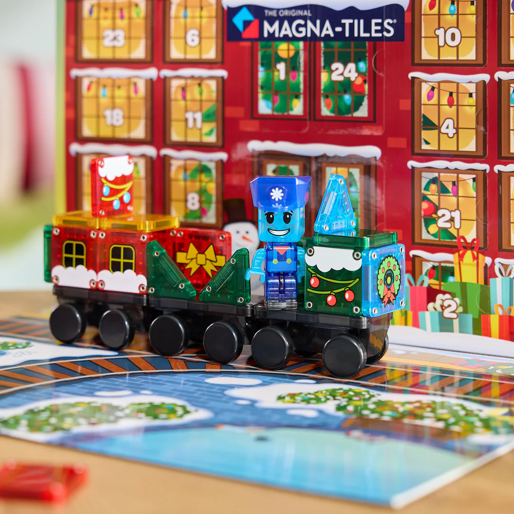 Magna-Tiles microMAGS Advent Calendar 34 Piece Set 4