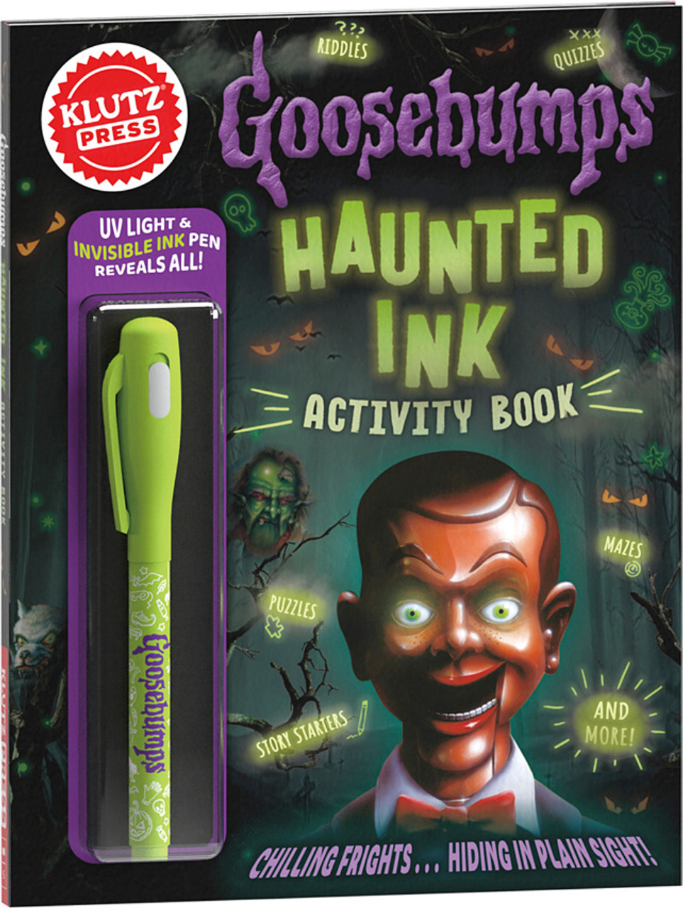 KLUTZ Goosebumps Haunted Ink Activity Book 1