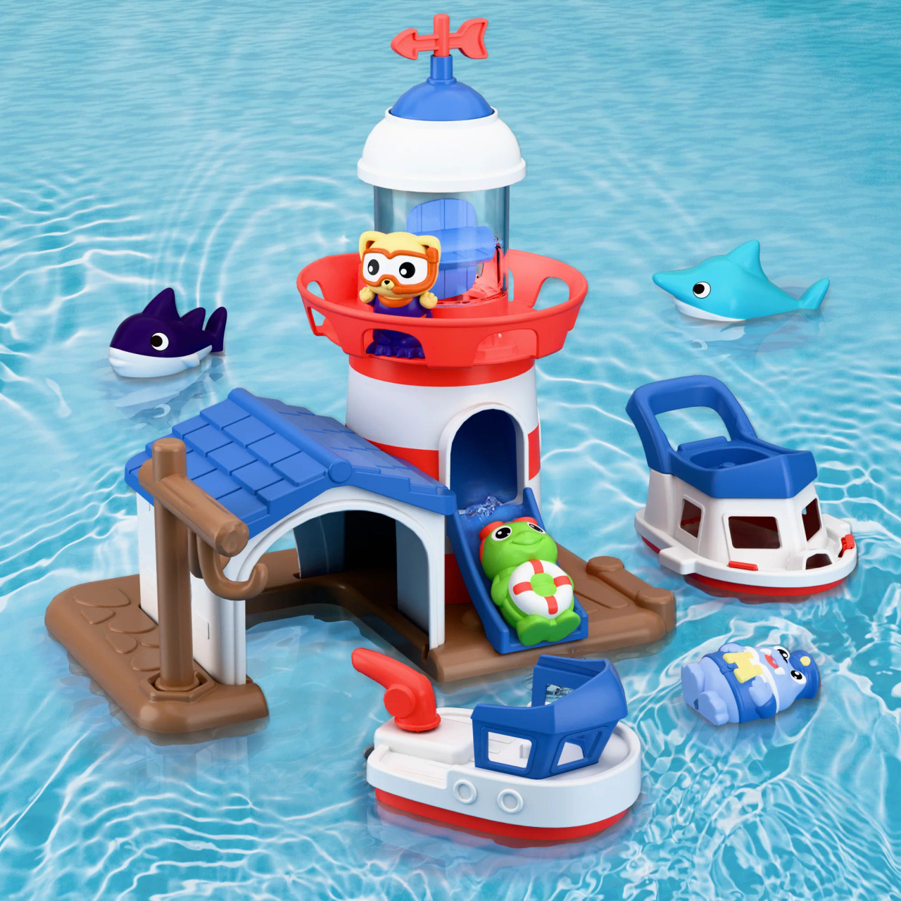 Lighthouse Bath Adventure - PlayMatters Toys