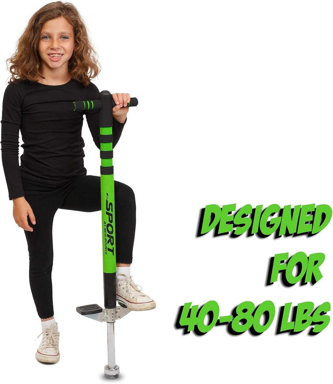 Sport Pogo Stick Black And Green Sport Pogo Stick Black And Green