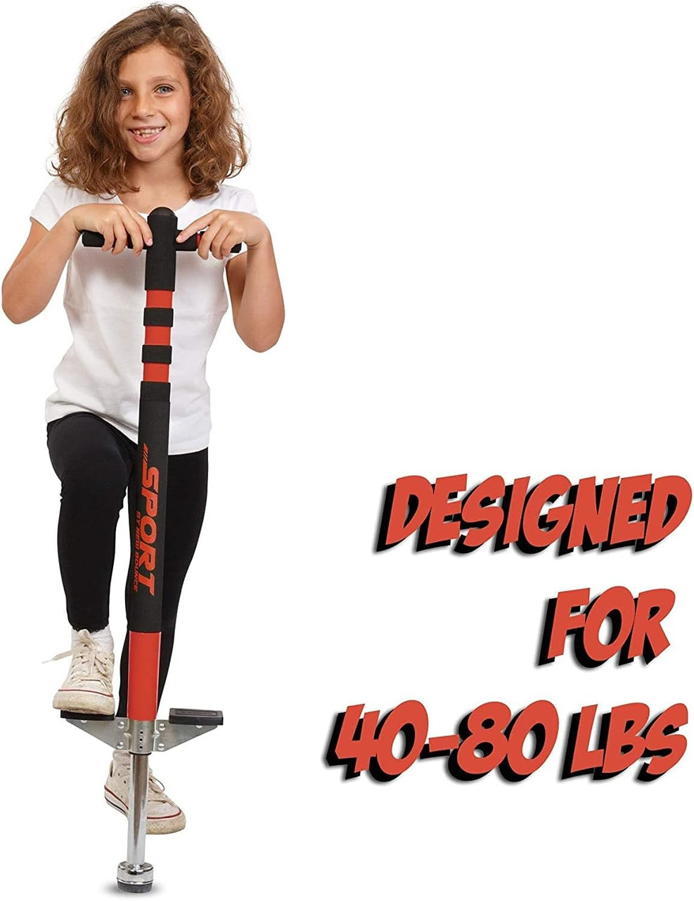 Sport Pogo Stick Black And Red