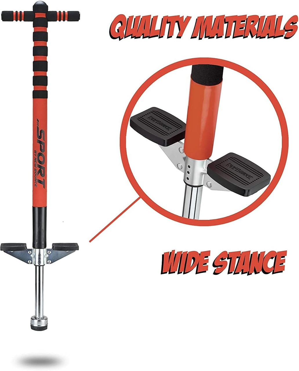 Sport Pogo Stick Black And Red