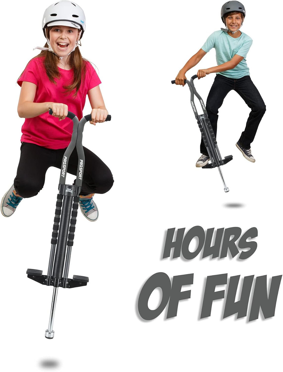 Pro Sport Pogo Stick Black And Charcoal Grey Pro Sport Pogo Stick Black And Charcoal Grey