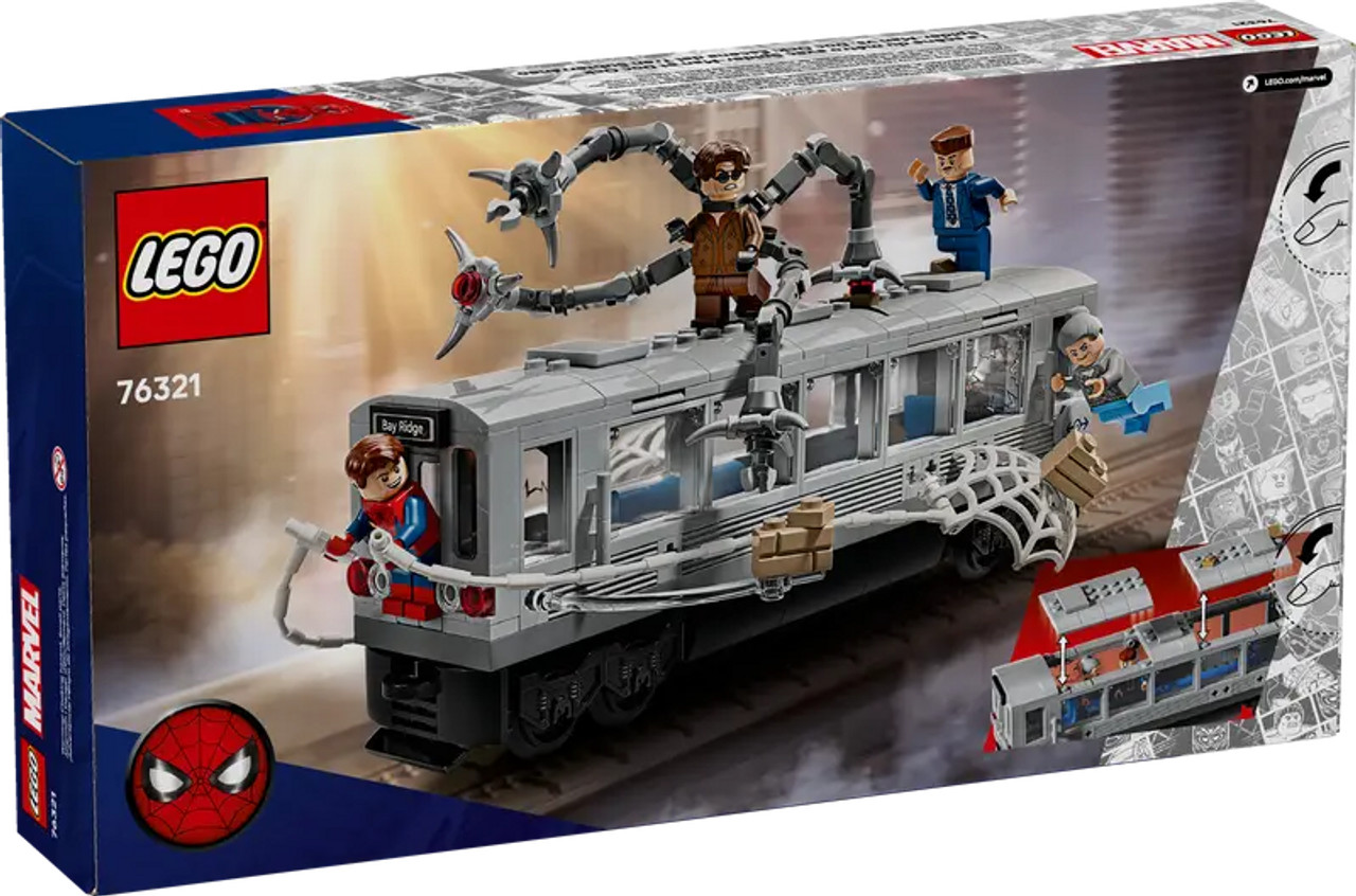 Spiderman Vs. Doc Ock Subway Train Scene