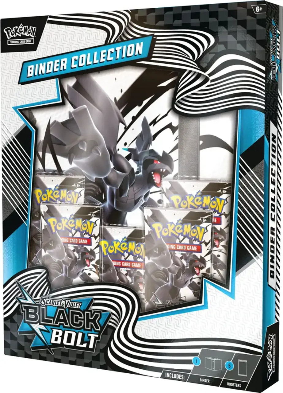 Pokemon Black Bolt Binder Collection