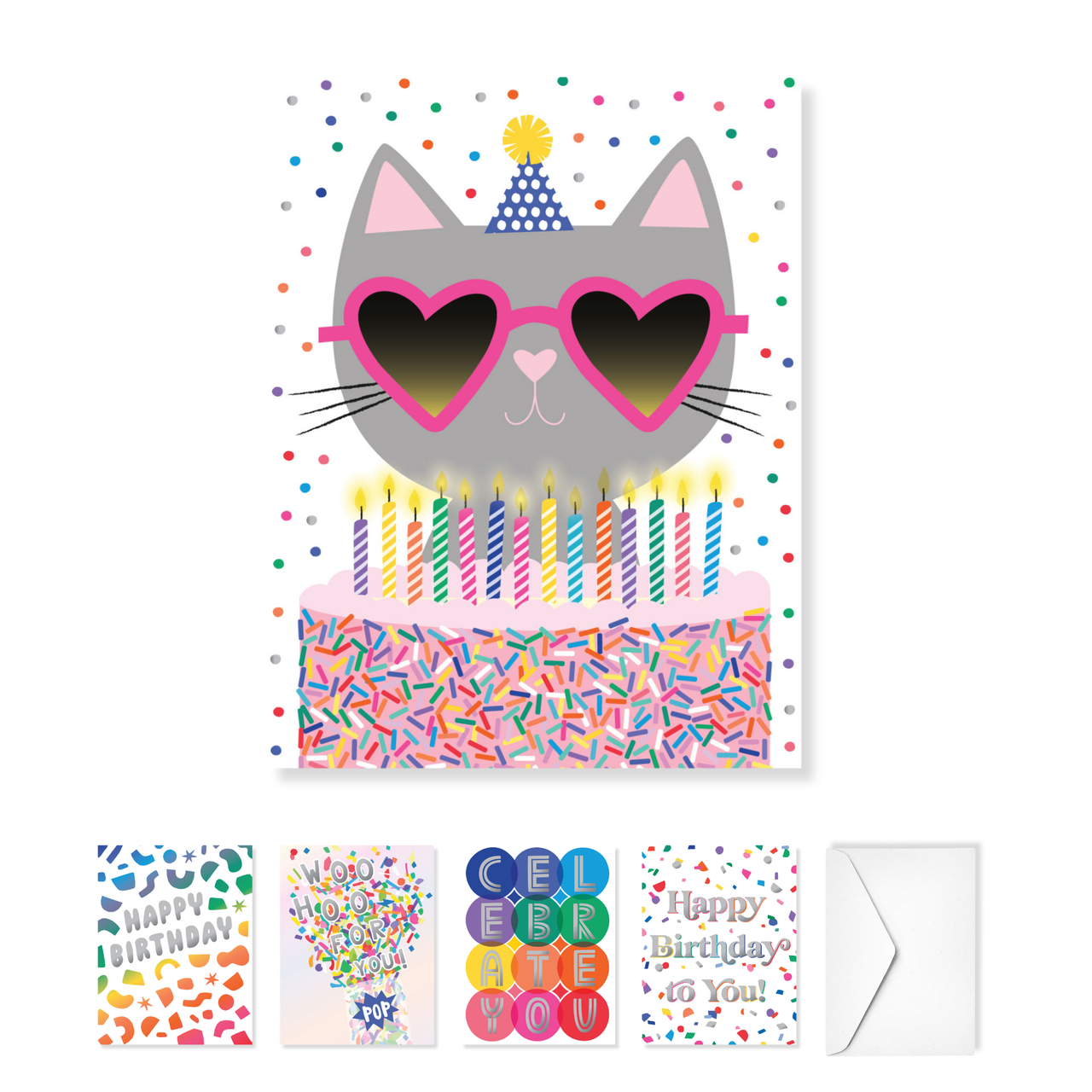 Confetti Cuties Paper Hugs Note Cards