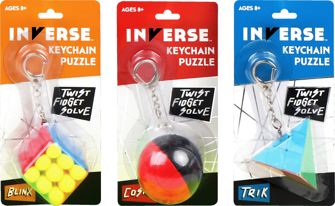 Inverse Keychain Display 3 Inverse Keychain Display 3