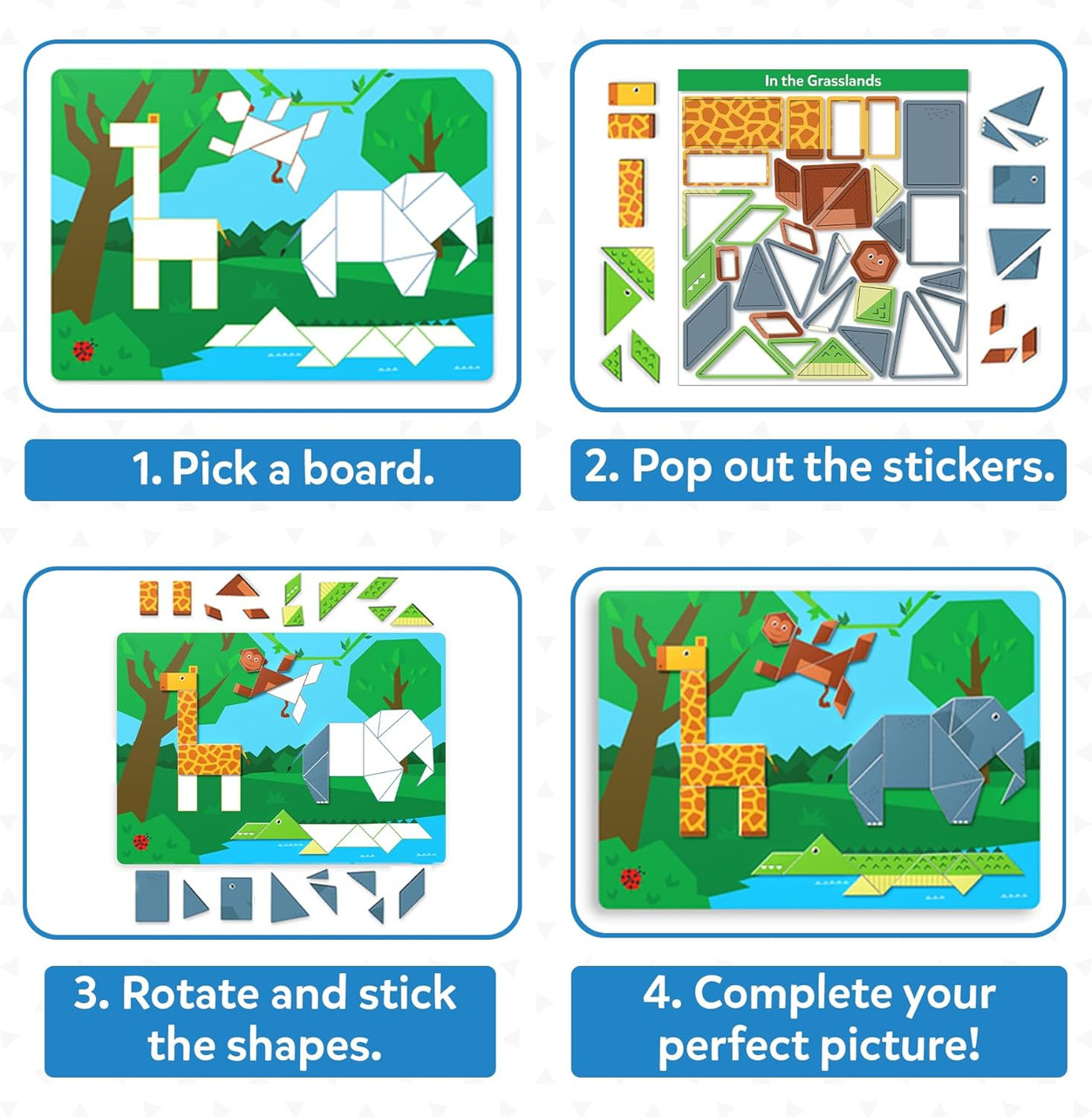 Tangram Twist Animals