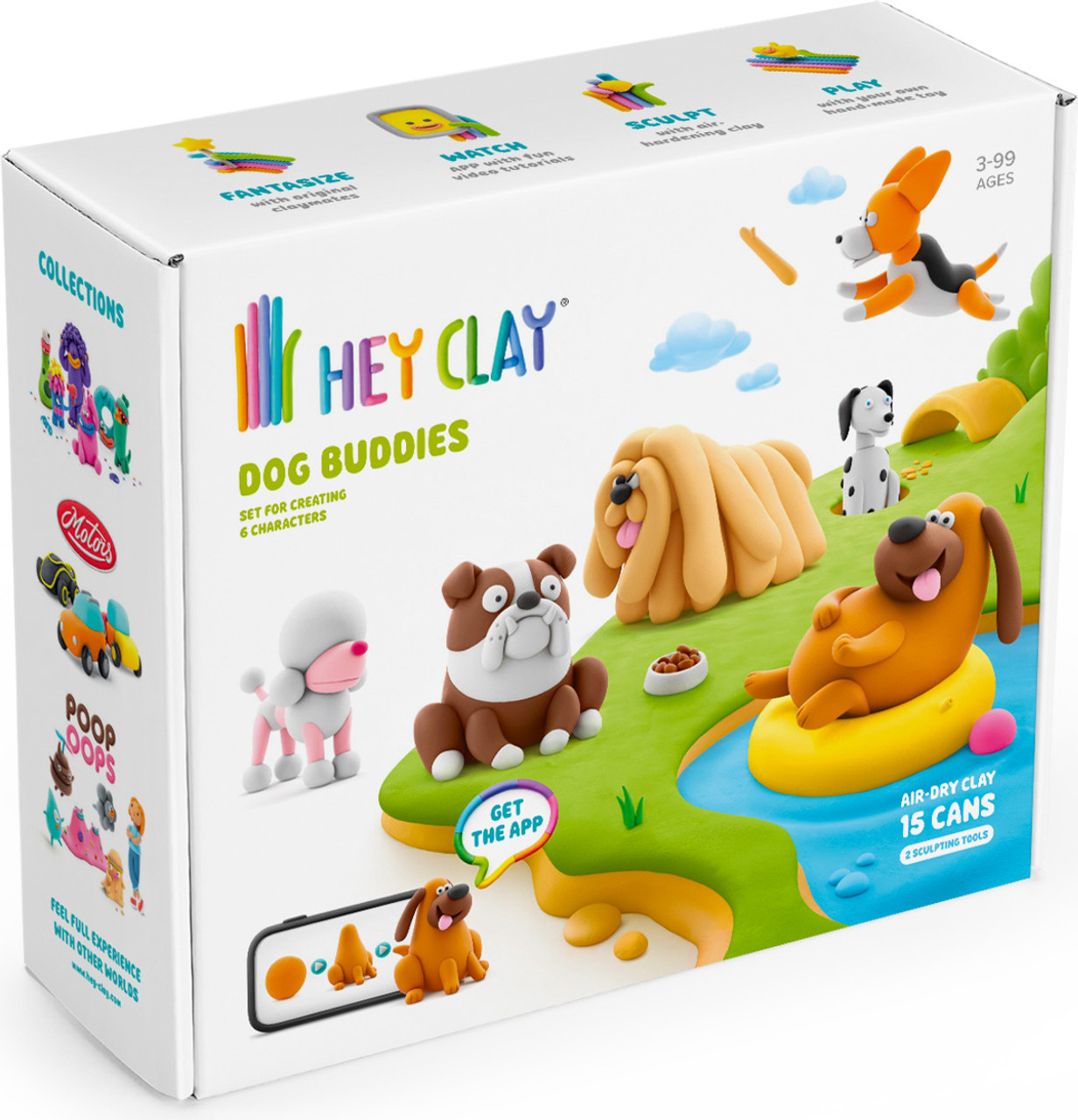 Hey Clay Dog Buddies 2