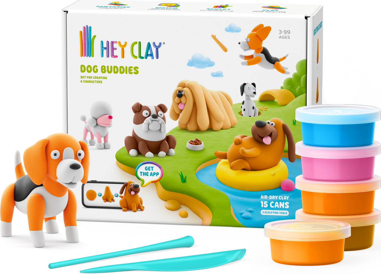 Hey Clay Dog Buddies 5
