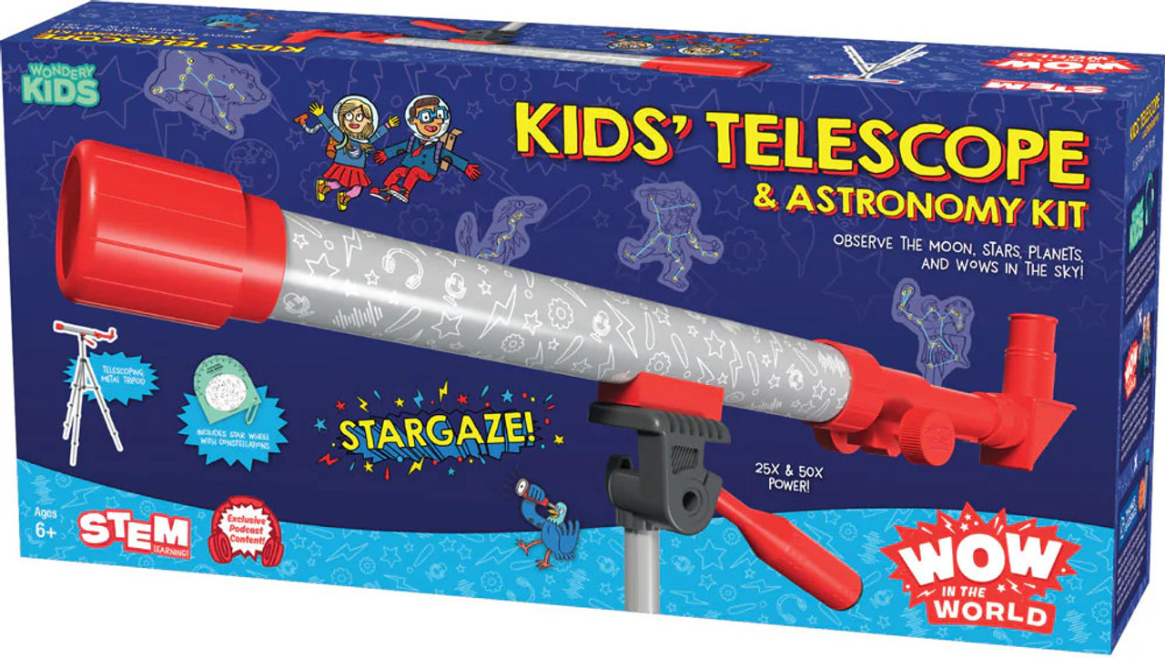 Wow in the World: Kids' Telescope and Astronomy Kit 1 Wow in the World: Kids' Telescope and Astronomy Kit 1