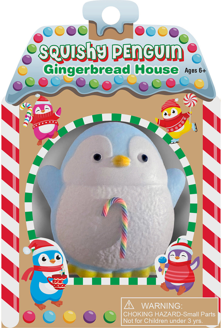 Squishy Penguin Gingerbread House 2