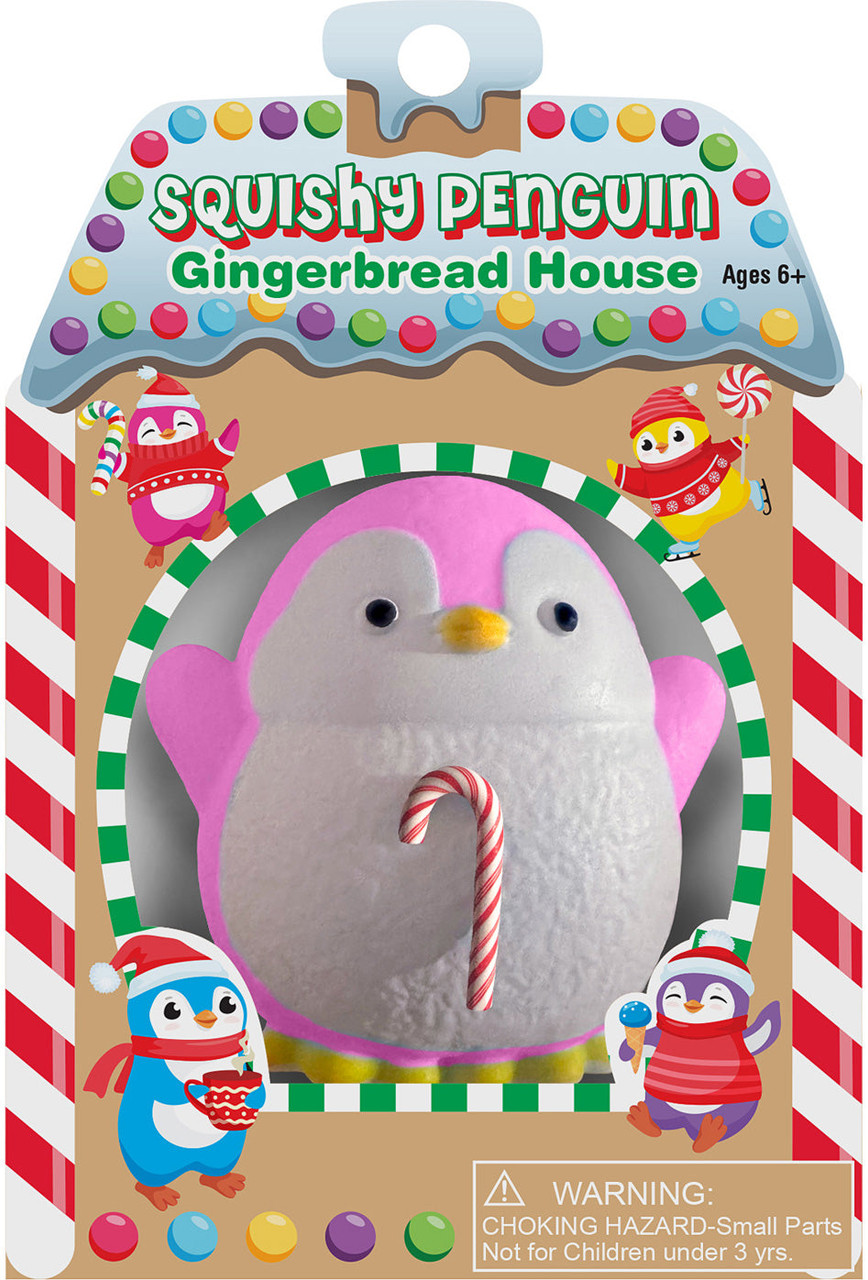 Squishy Penguin Gingerbread House 3