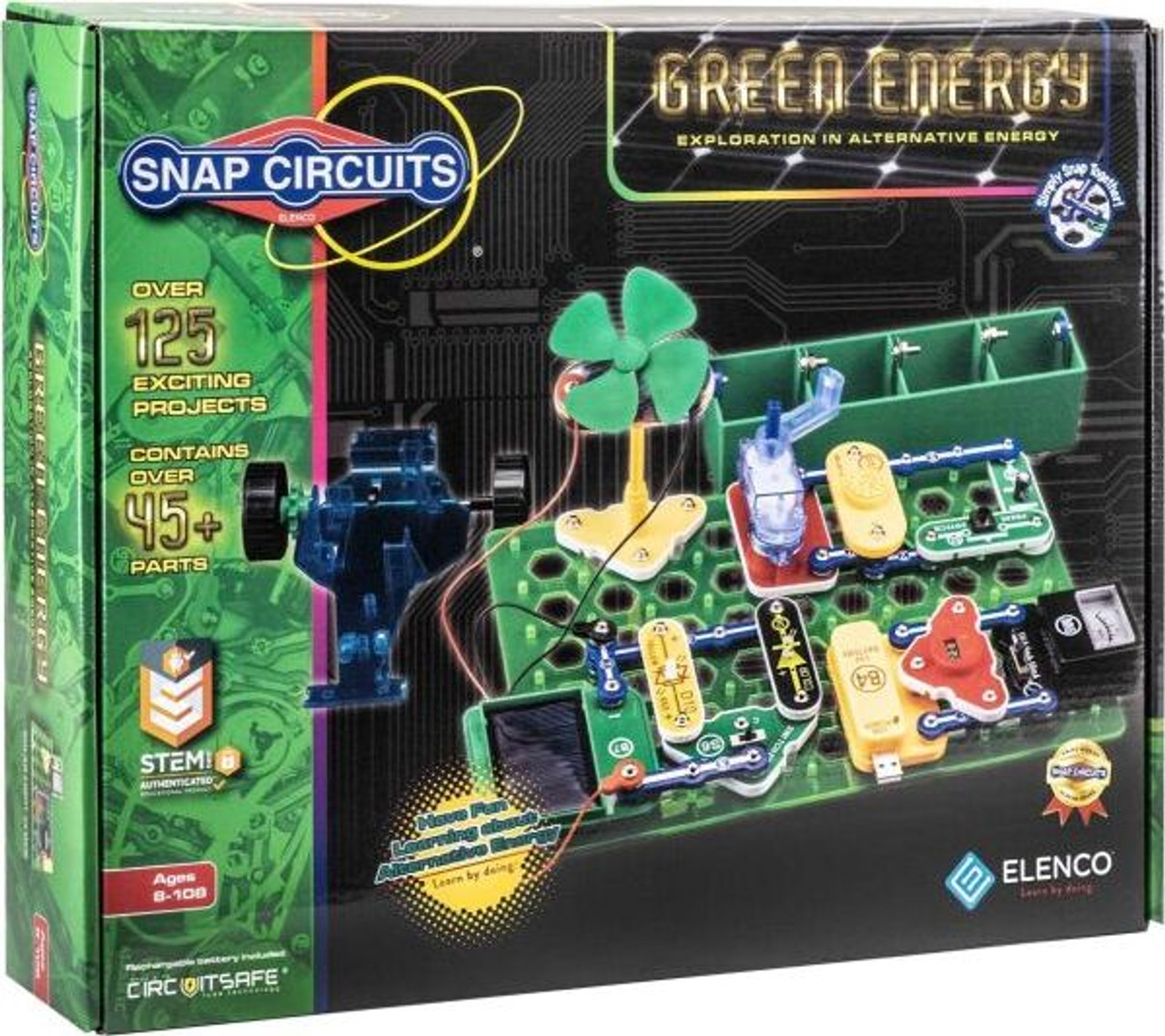 Elenco SCG-125 Snap Circuits Alternative Energy Kit
