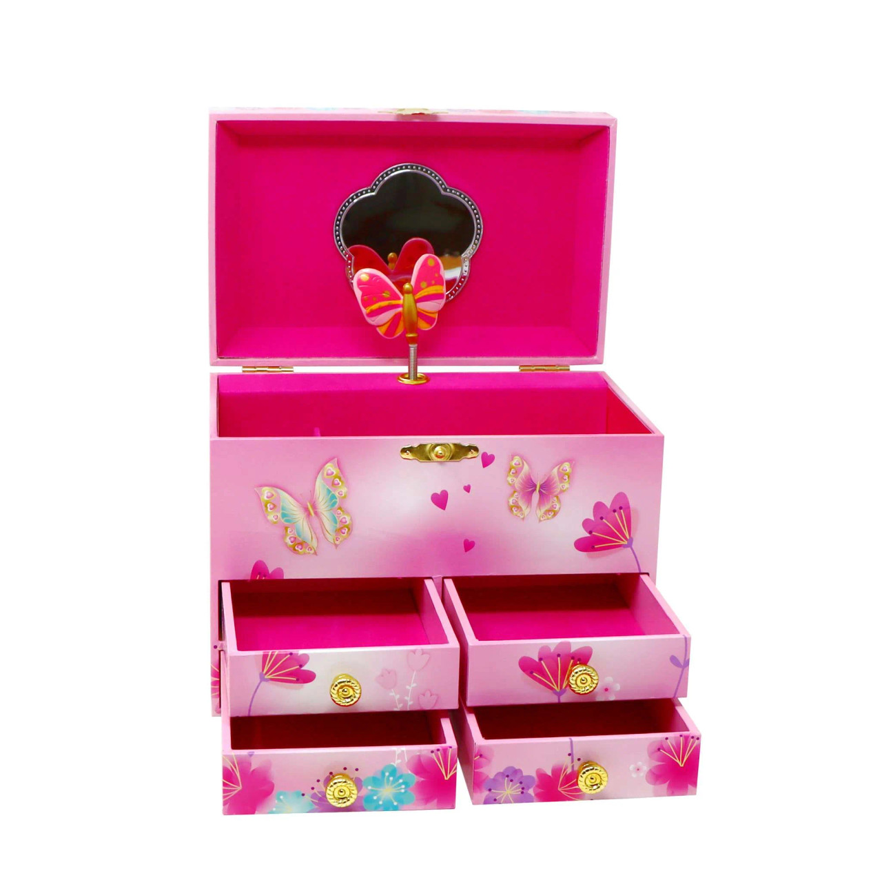 Fairy Butterfly Friends Medium Jewelry Box