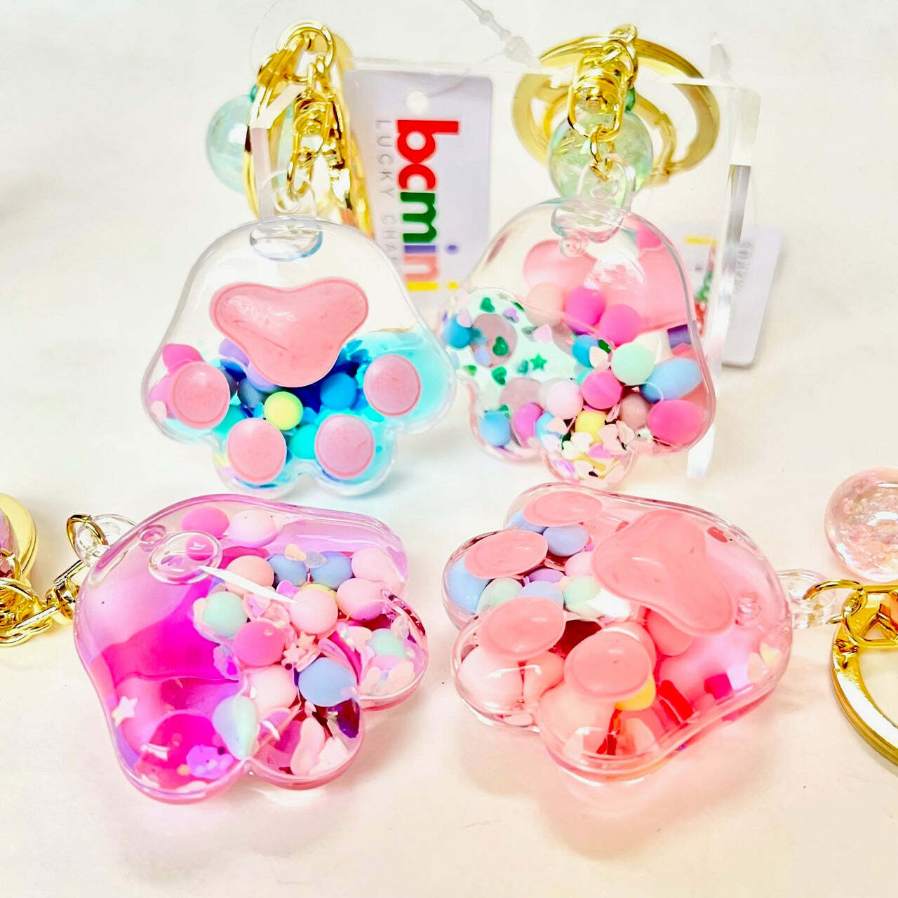 Paws Floaty Key Charm  3 Paws Floaty Key Charm  3