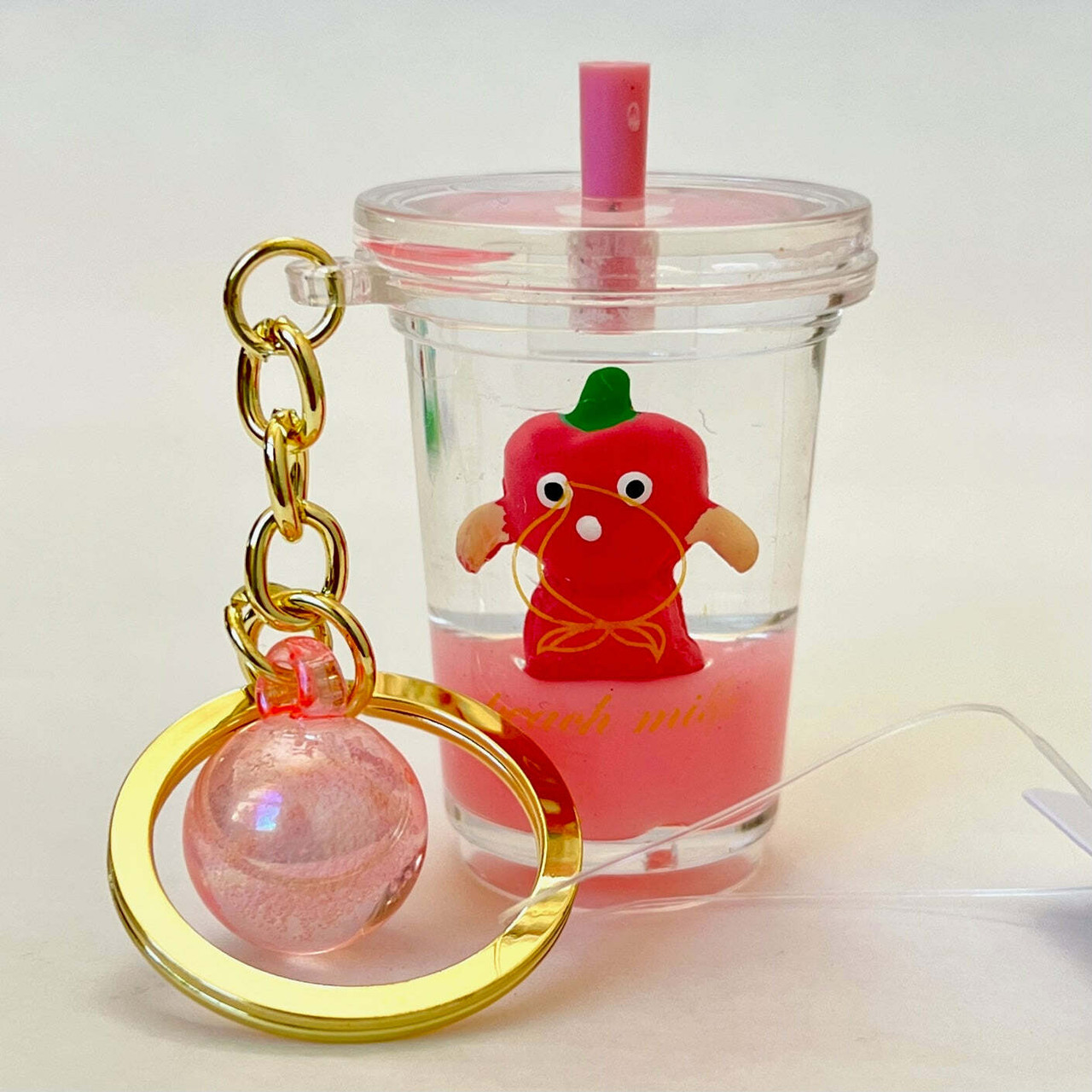 Fruit Boba Floaty Key Charm  3 Fruit Boba Floaty Key Charm  3