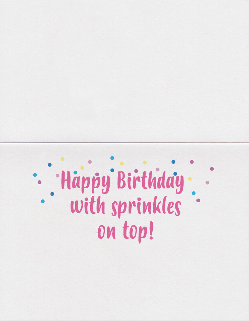 Birthday Card -Sprinkles On Top 2