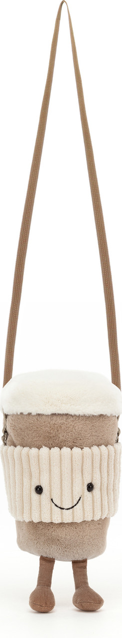  Amuseable Coffee-To-Go Bag かばん Jellycat Amuseable Coffee To Go Bag Soft Plush Purse NWT birthday