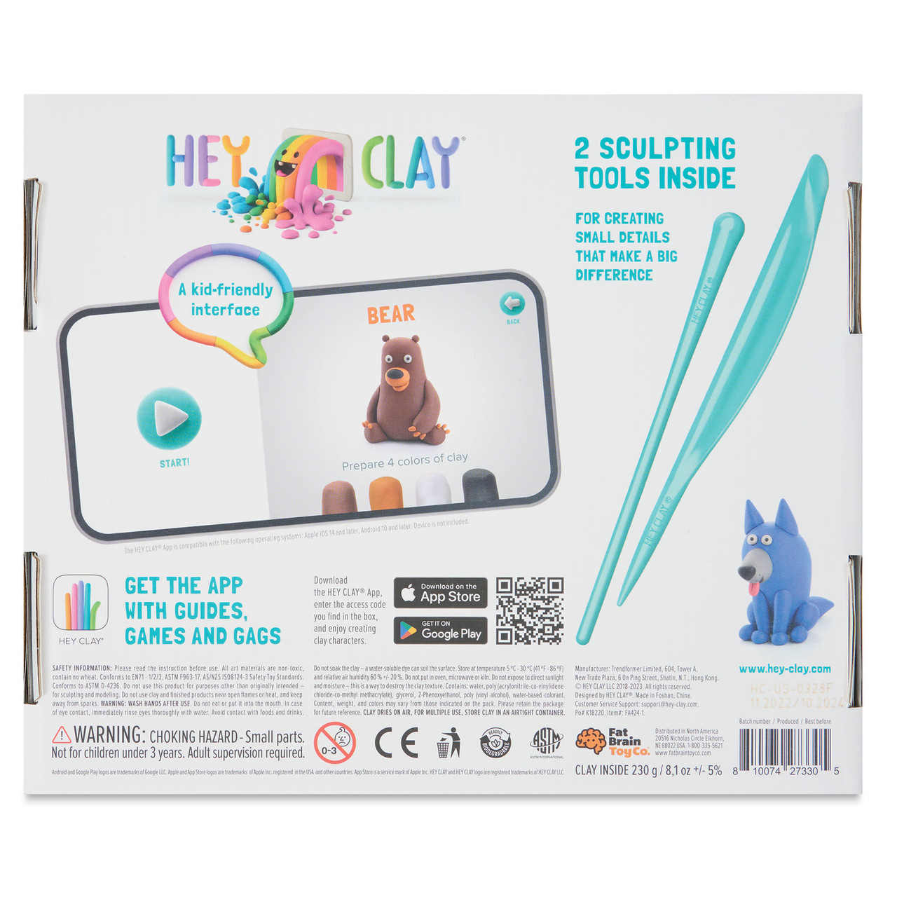 Hey Clay Forest Animals