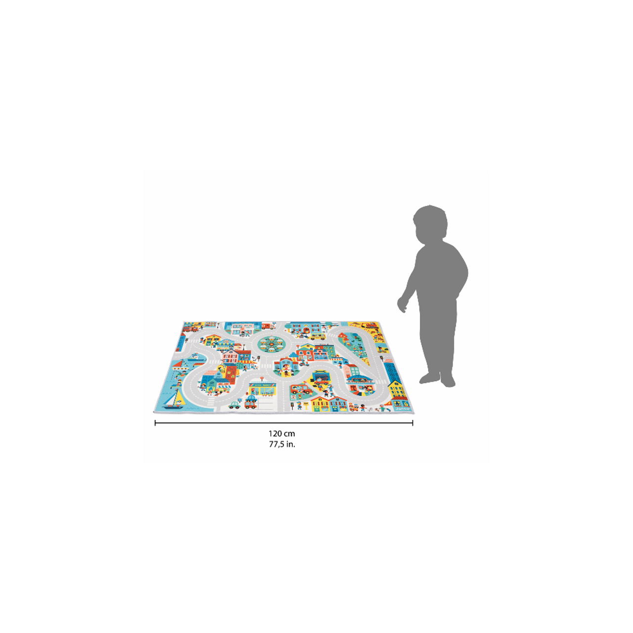 Crossroads City Play Mat