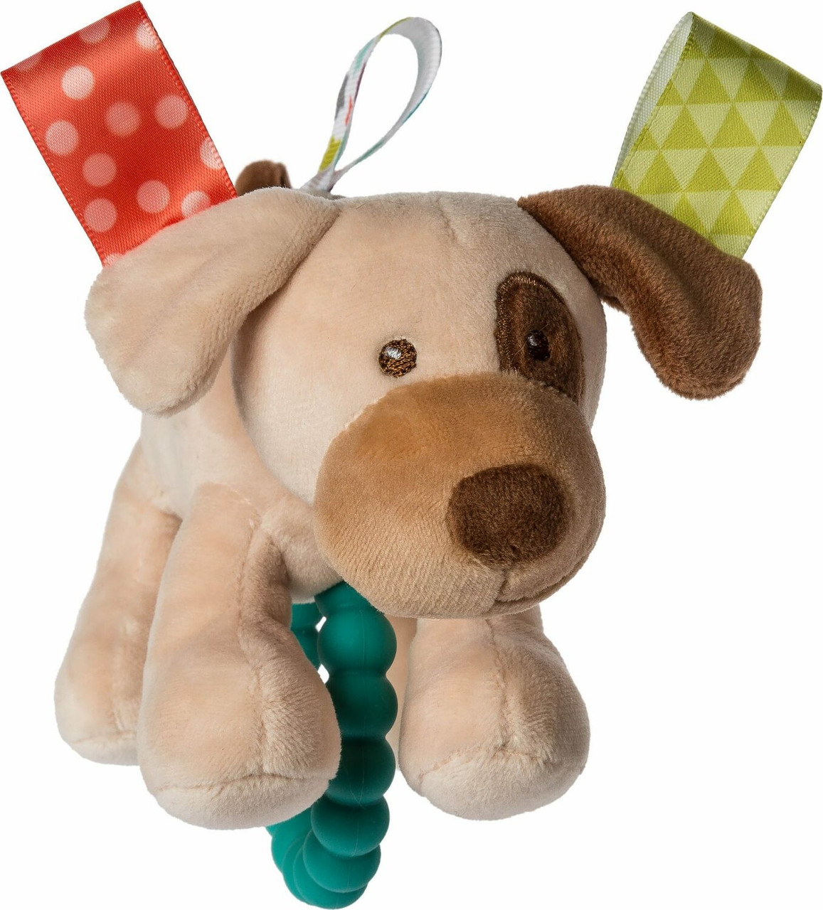 Taggies Buddy Dog Teether Rattle - 5\" 3