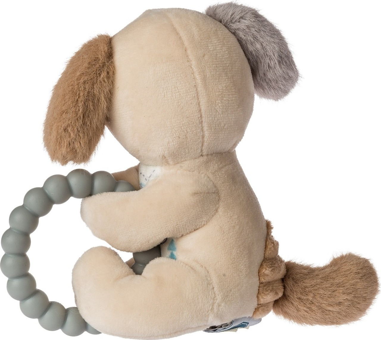 Sparky Puppy Teether Rattle - 6\" 3