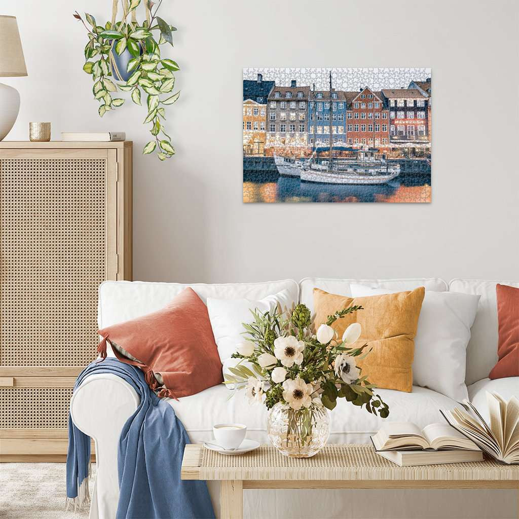 Scandinavian Places - Copenhagen, Denmark  Puzzle (1000 pc) 4