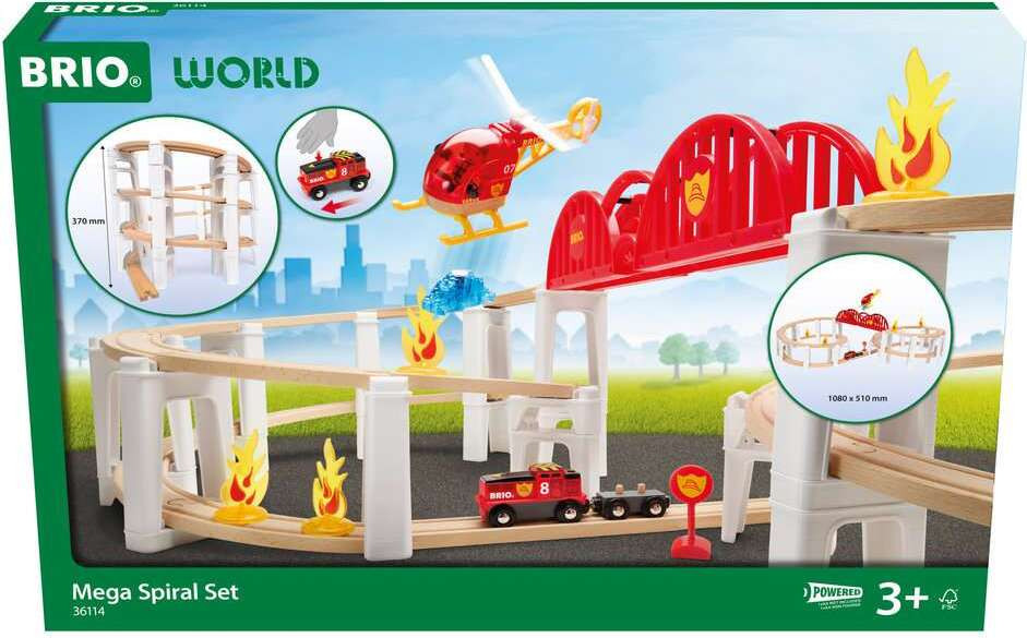 Mega Spiral Set Brio - PlayMatters Toys