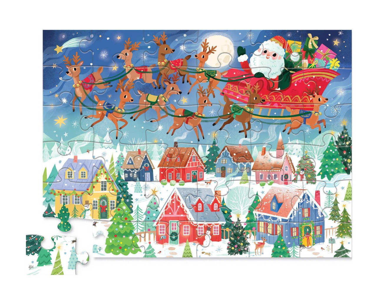 36 Pc Puzzle Santa's Sleigh