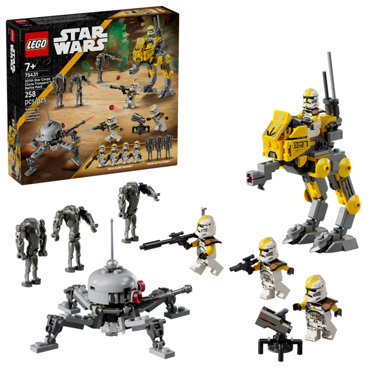 327th Star Corps Clone Troopers Battle Pack 327th Star Corps Clone Troopers Battle Pack