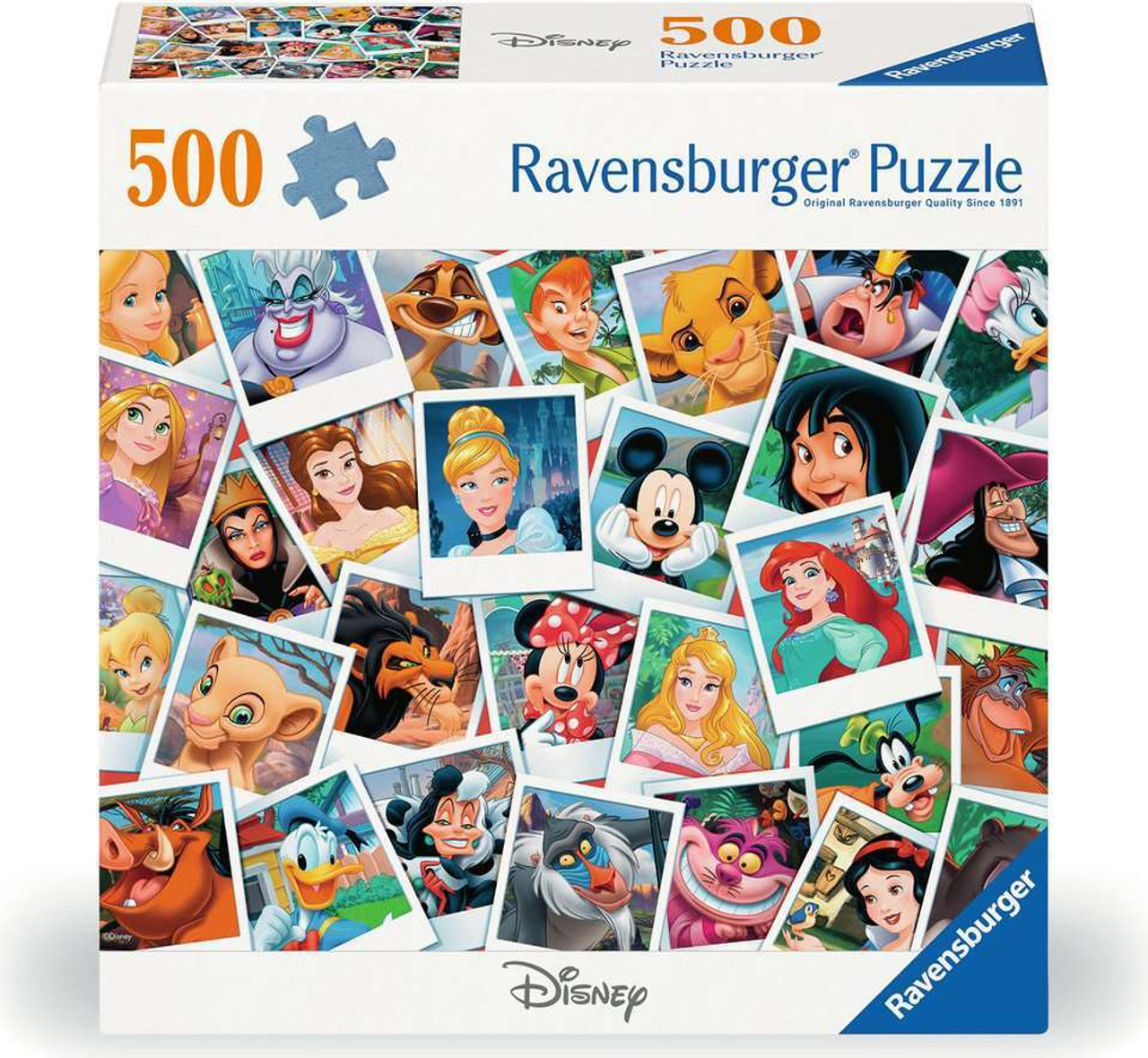 Disney Portraits 500 pc Puzzle 1