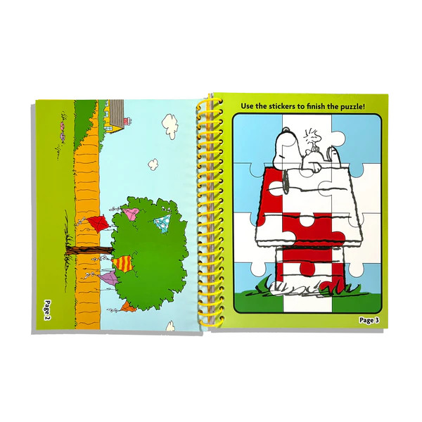 Peanuts Coloring Activity And Sticker Kit