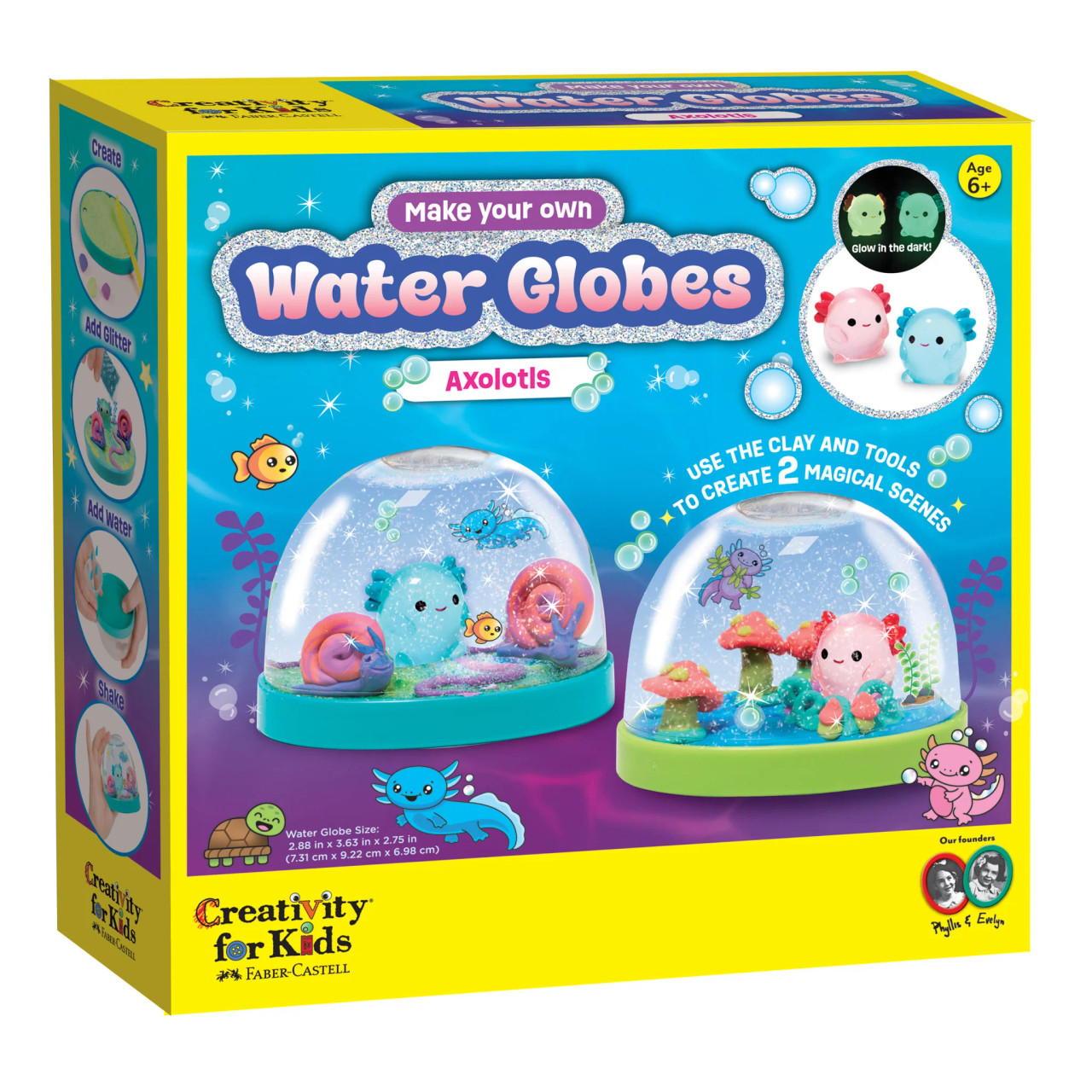 Water Globes Axolotls Water Globes Axolotls