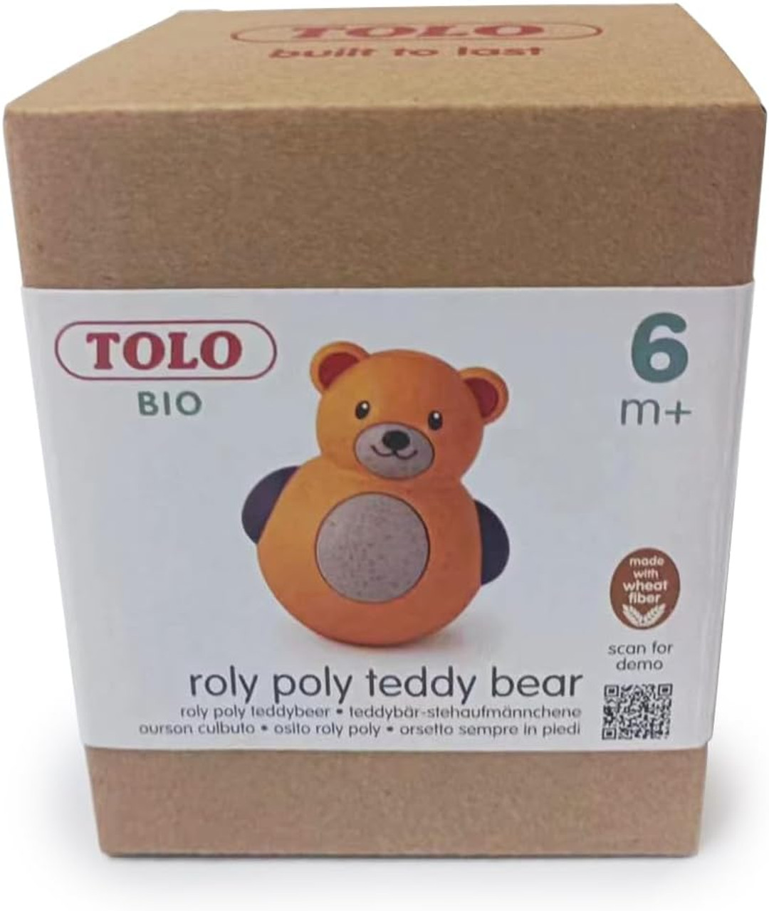 Roly Poly Teddy Bear
