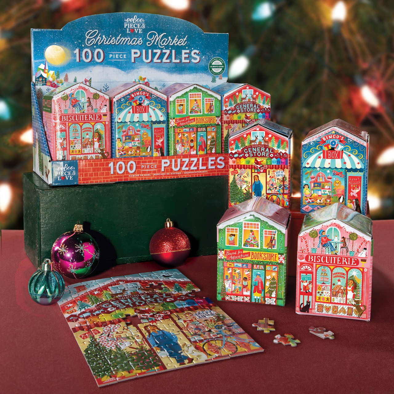 Christmas Market 100 Piece Puzzle 1 Christmas Market 100 Piece Puzzle 1