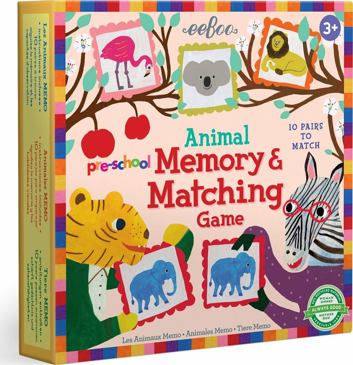 Animal Memory Matching Game (pre-school game) 1