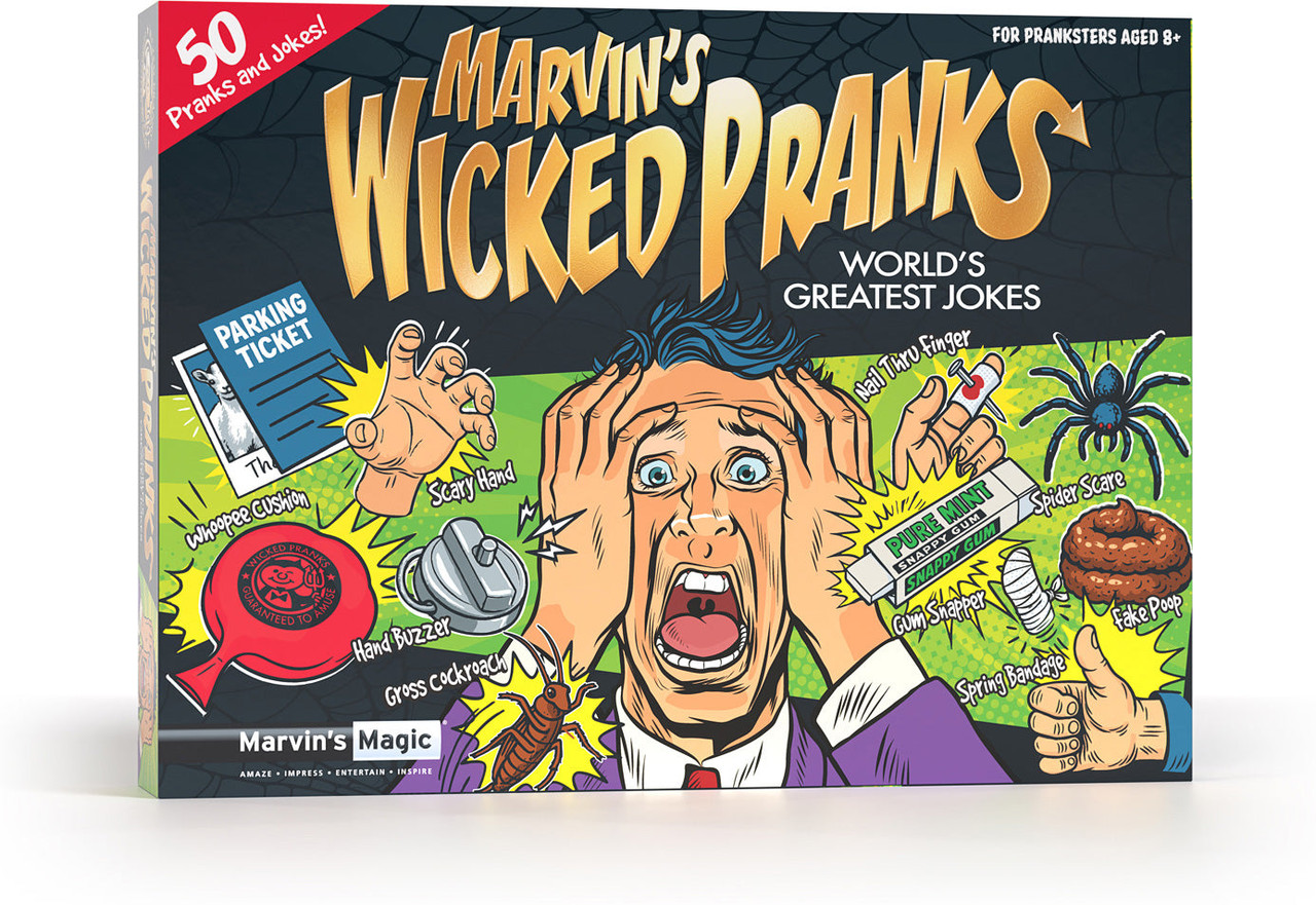 Marvin's Wicked Pranks & Jokes 1 Marvin's Wicked Pranks & Jokes 1