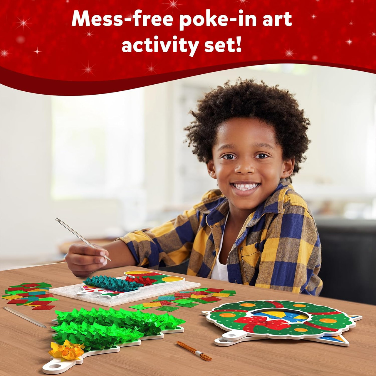 Christmas Poke Art