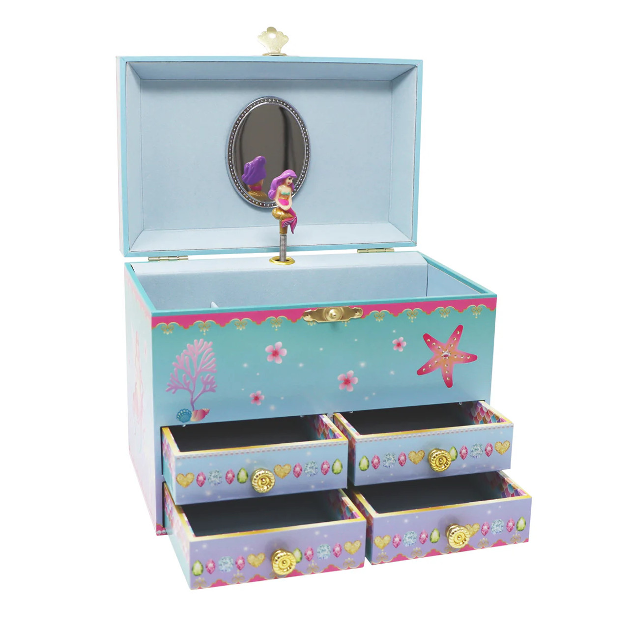 Mermazing Mermaid Medium Musical Jewelry Box