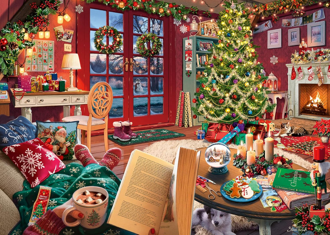 Cozy Christmas Retreat 500 Pc